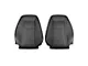 TMI Articulated Sport Performance Front and Rear Seat Upholstery Kit; Medium Gray Vinyl (87-89 Mustang Convertible)