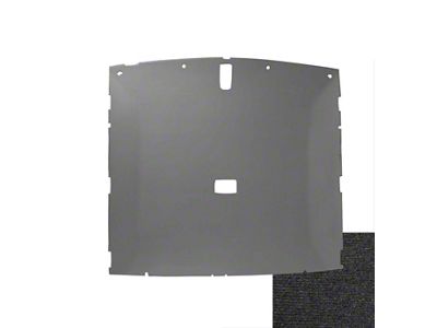 Headliner; Black Cloth (85-91 Mustang Coupe)