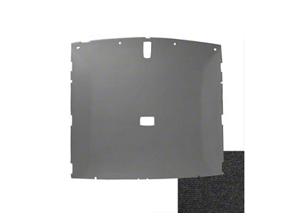 Headliner; Black Cloth (85-91 Mustang Hatchback)