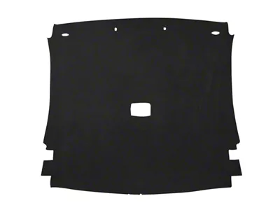 Headliner; Midnight Black Cloth (94-04 Mustang Coupe)