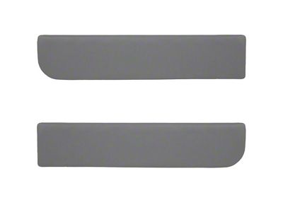 TMI Lower Door Panel Map Pocket Deletes; Opal Gray Hampton (90-93 Mustang)