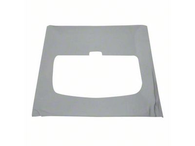 TMI Sunroof Headliner; Opal Gray Cloth (1993 Mustang Hatchback)