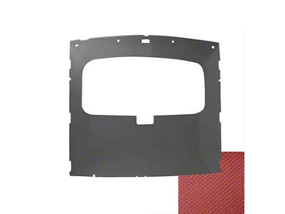 TMI Sunroof Headliner; Scarlet Red Grain Vinyl (84-91 Mustang Hatchback)