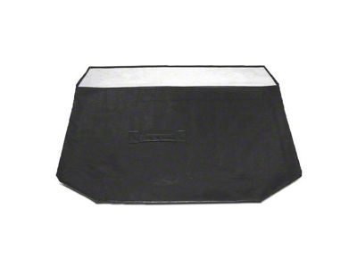 TMI Sunroof Storage Bag; Black Vinyl (79-93 Mustang)