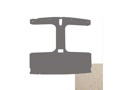 T-Top Headliner; Smoke Gray Cloth (87-88 Mustang Hatchback)