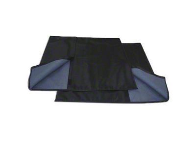 TMI T-Top Storage Bags; Black Vinyl (81-88 Mustang)