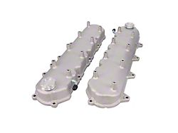 Top Street Performance Cast Aluminum Valve Covers with Coil Mounts; Satin (16-24 V8 Camaro)