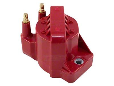 Top Street Performance DIS Ignition Coil; Red (86-02 V6 Camaro)