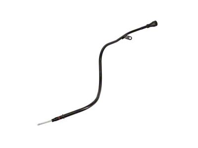 Top Street Performance Engine Oil Dipstick with Billet Aluminum Handle; Passenger Side; Black (16-24 V8 Camaro)