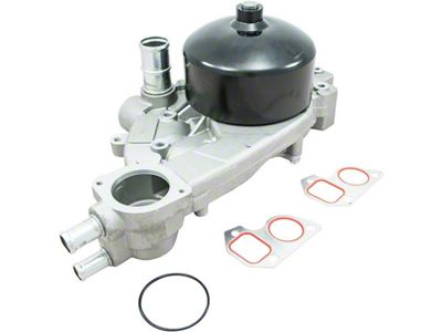 Top Street Performance Water Pump;Mechanical Water Pump; Aluminum; Satin; LS1; LS2; LS6 Car Engines (98-02 5.7L Camaro)