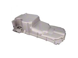 Top Street Performance Aluminum Rear Sump Low-Profile Retro-Fit Oil Pan; Satin (14-19 Corvette C7)