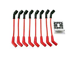 Top Street Performance Spark Plug Wire Set; Red (97-19 Corvette C5, C6 & C7)