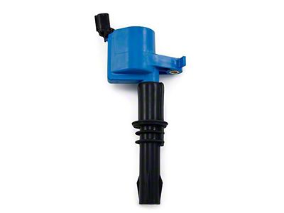 Top Street Performance Coil on Plug Ignition Coil; Blue (05-08 Mustang GT)