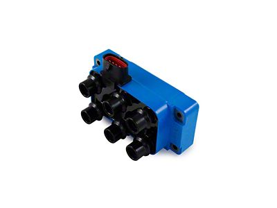Top Street Performance EDIS Ignition Coil with Horizontal Connector; Blue (05-09 Mustang V6)