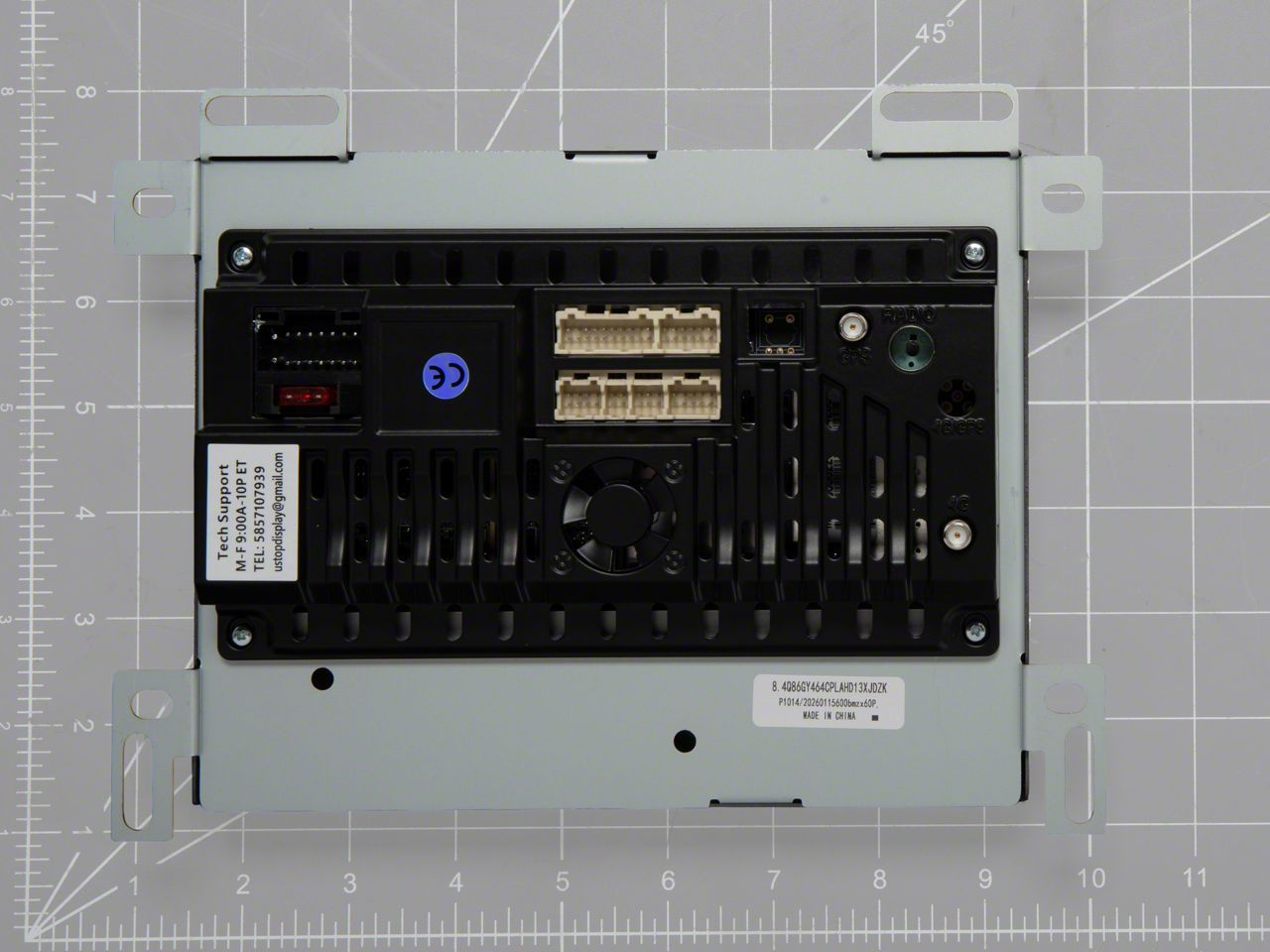 Top Display by Navos Challenger 8.40-Inch QLED Radio Upgrade with