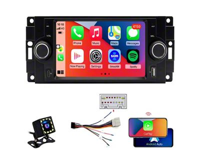 TopDisplay 6.20-Inch QLED Radio Upgrade with 8-Core CPU; 2GB RAM; 32GB ROM (06-07 Charger)