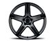 2018 Hellcat Satin Black Wheel; Rear Only; 20x11 (06-10 RWD Charger)