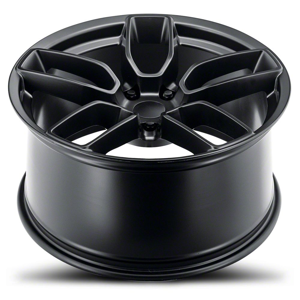 Hellcat Redeye Rims Challenger Hellcat Redeye Widebody Satin Black Wheel; Rear Only; 20x11 ...