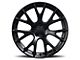 Hellcat Satin Black Wheel; 20x9.5 (11-23 RWD Charger)