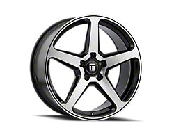 Touren TF96 Gloss Black Machined Wheel; 20x9; 35mm Offset (05-09 Mustang)