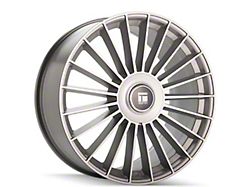 Touren TR10 Satin Silver Machined Wheel; 24x10; 35mm Offset (05-09 Mustang)