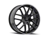 Touren TR60 Matte Black Wheel; 18x8; 40mm Offset (05-09 Mustang GT, V6)