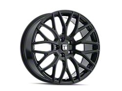 Touren TR76 Gloss Black Wheel; 17x8; 35mm Offset (05-09 Mustang GT, V6)