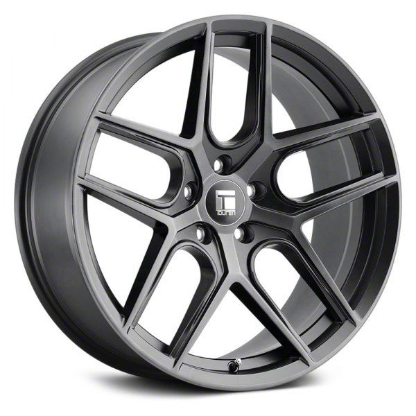 Touren Mustang TR79 Brushed Matte Black with Dark Tint Wheel; 17x8 ...