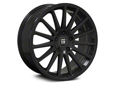 Touren TR92 Gloss Black Wheel; Rear Only; 22x10.5 (05-09 Mustang)