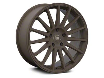 Touren TR92 Matte Gold Wheel; Rear Only; 22x10.5; 32mm Offset (05-09 Mustang)