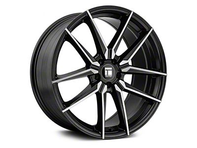 Touren TR94 Brushed with Dark Graphite Window Wheel; 18x8; 35mm Offset (05-09 Mustang GT, V6)