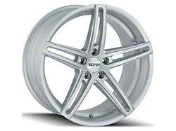 Touren TR73 Gloss Silver Milled Wheel; 20x10 (10-15 Camaro)