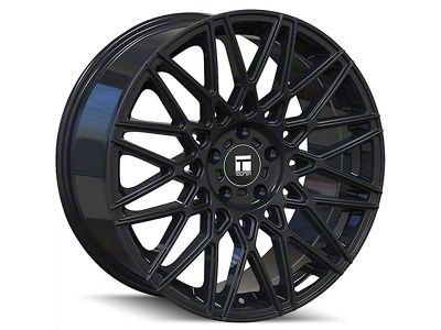Touren TR78 Gloss Black Wheel; 20x9; 35mm Offset (10-15 Camaro)