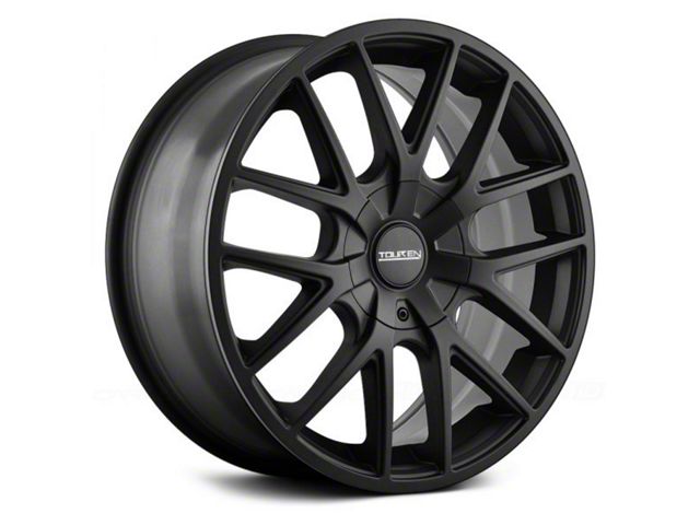Touren TR60 Full Matte Black Wheel; 17x7.5 (10-14 Mustang GT w/o Performance Pack, V6)