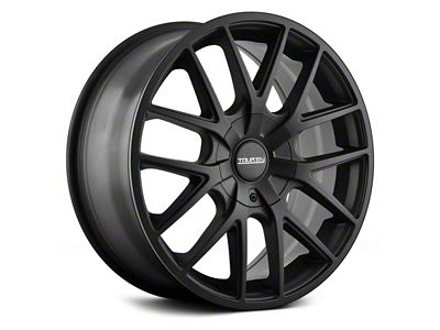 Touren TR60 Full Matte Black Wheel; 17x7.5 (10-14 Mustang GT w/o Performance Pack, V6)
