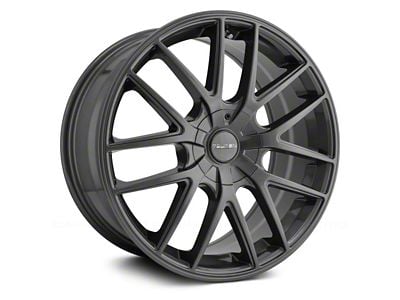 Touren TR60 Gunmetal Wheel; 17x7.5 (10-14 Mustang GT w/o Performance Pack, V6)
