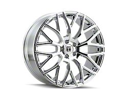 Touren TR76 Chrome Wheel; 18x8; 35mm Offset (10-14 Mustang GT w/o Performance Pack, V6)