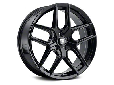 Touren TR79 Gloss Black Wheel; 17x8 (10-14 Mustang GT w/o Performance Pack, V6)