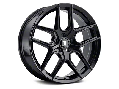 Touren TR79 Gloss Black Wheel; 18x8; 35mm Offset (10-14 Mustang GT w/o Performance Pack, V6)