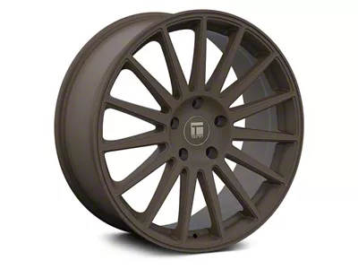 Touren TR92 Matte Gold Wheel; Rear Only; 22x10.5; 32mm Offset (10-14 Mustang)
