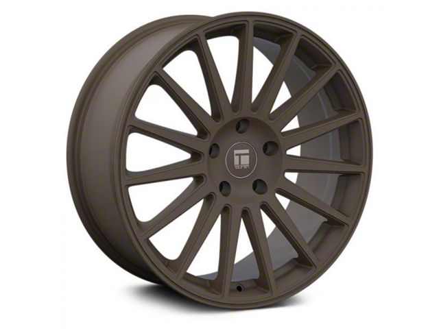 Touren TR92 Matte Gold Wheel; Rear Only; 22x10.5 (10-14 Mustang)