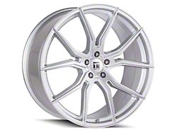 Touren TF01 Gloss Silver Brushed Wheel; 20x9 (15-23 Mustang GT, EcoBoost, V6)