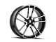 Touren TF97 Gloss Black Machined Wheel; 20x9 (15-23 Mustang GT, EcoBoost, V6)