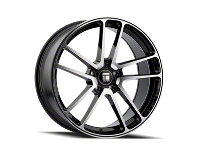 Touren TF97 Gloss Black Machined Wheel; 20x9 (15-23 Mustang GT, EcoBoost, V6)