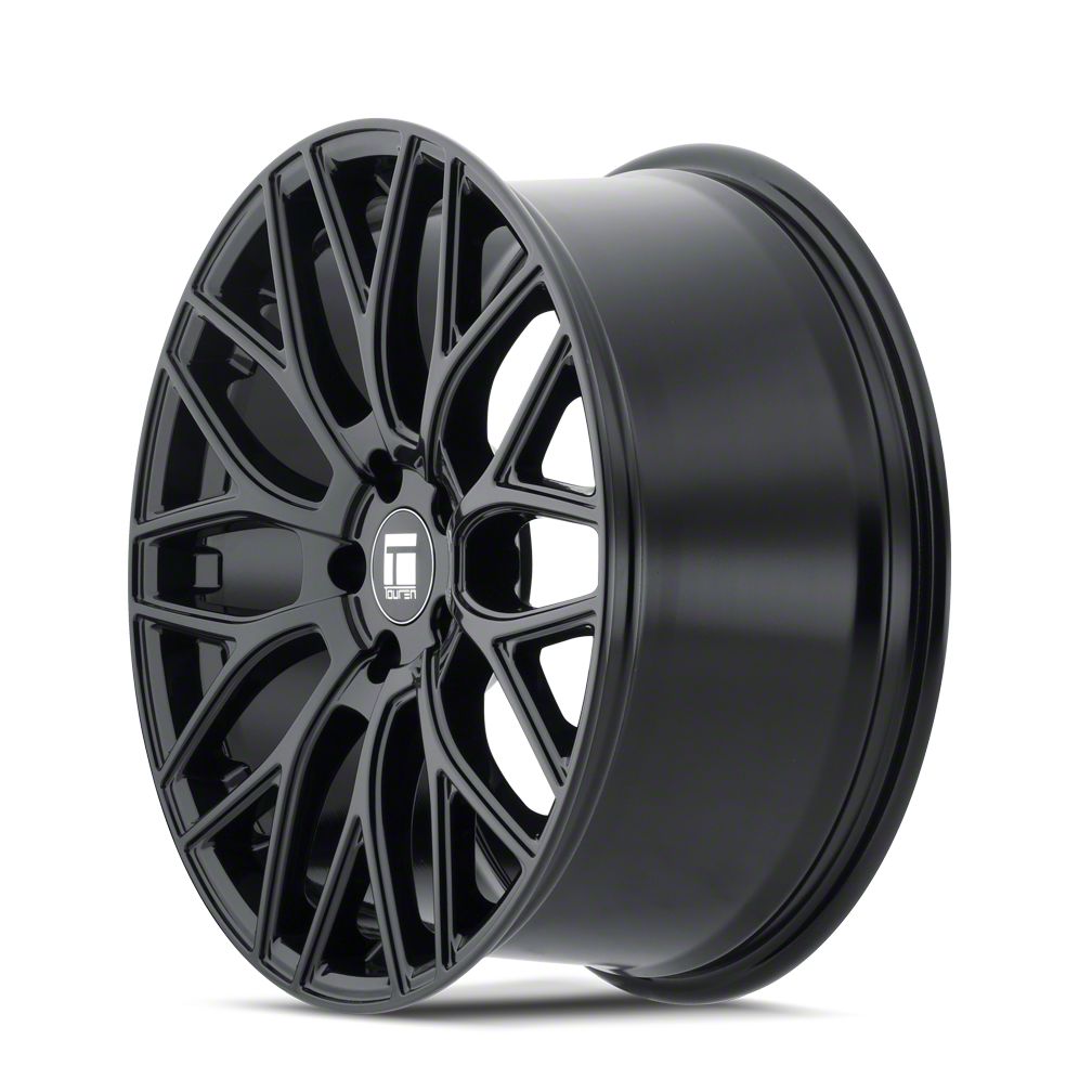 Touren Mustang TR76 Gloss Black Wheel; 17x8; 35mm Offset