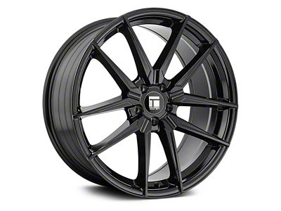 Touren TR94 Gloss Black Wheel; 18x8 (2024 Mustang EcoBoost w/o Performance Pack)