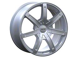 Touren TR65 Gloss Silver Wheel; 20x8.5 (08-23 RWD Challenger, Excluding Widebody)