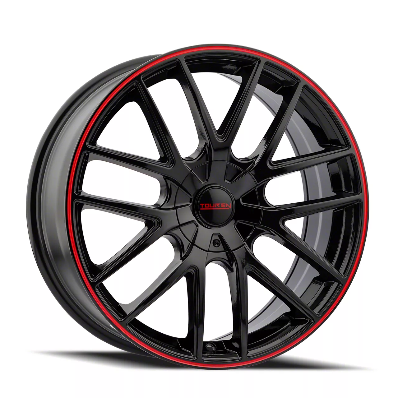 Touren Charger TR60 Matte Black Wheel; 17x7.5; 20mm Offset 3260
