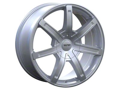 Touren TR65 Gloss Silver Wheel; 20x8.5; 18mm Offset (11-23 RWD Charger, Excluding Widebody)