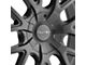 Touren TR60 Gunmetal Wheel; 17x7.5 (99-04 Mustang GT, V6)